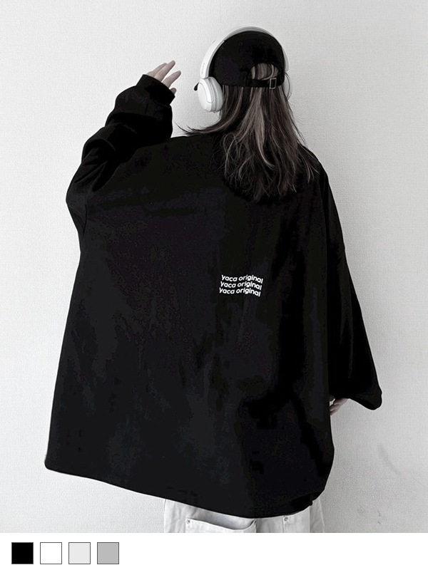 Loose Sleeve Logo Tee
