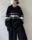 Tie dye big silhouette shirt