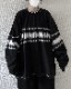 Tie dye big silhouette shirt