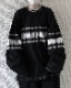 Tie dye big silhouette shirt