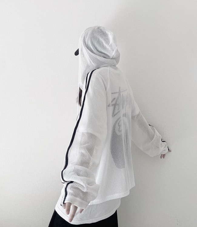 Mesh Line Hoodie