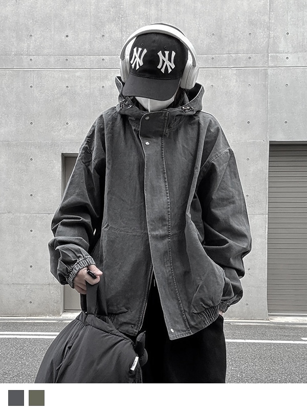 9/27(土)19:00発売】Pigment Hood Zip Jacket | OUTER | YACA