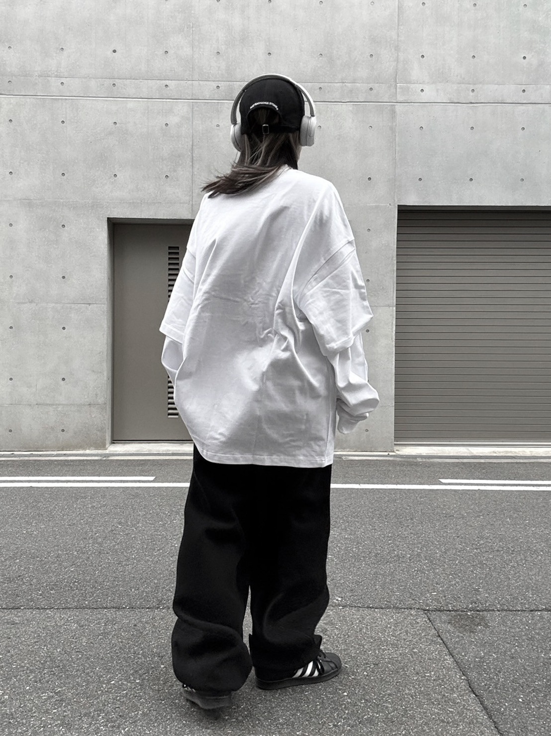 layered L/S t-shirt
