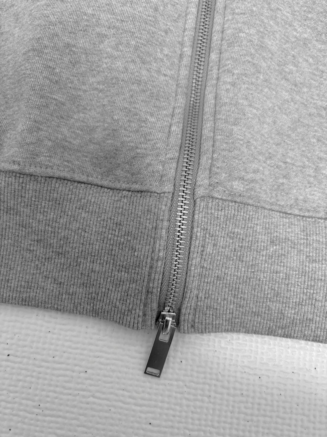 High Neck Zip Sweat