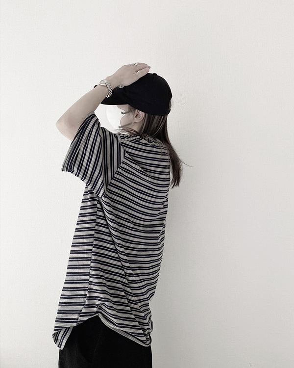 Multi Border Tee