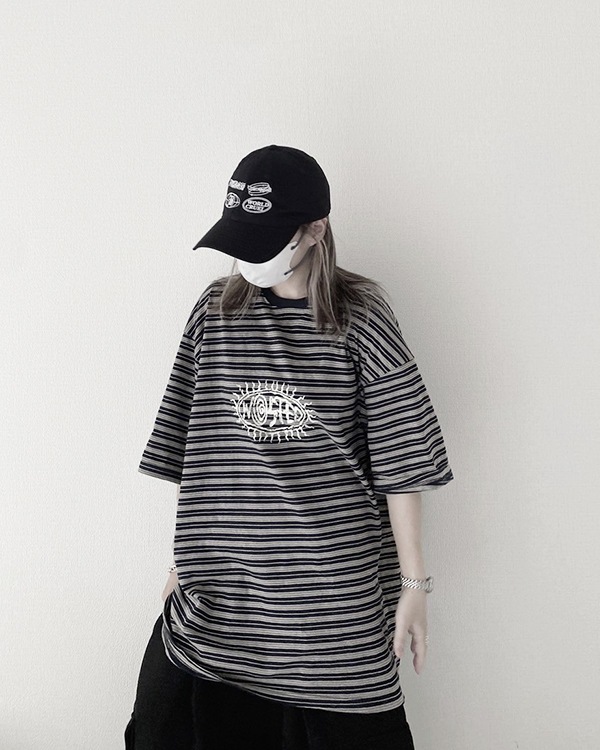 Multi Border Tee