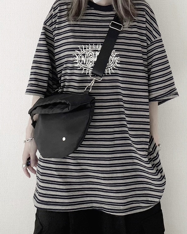 Multi Border Tee