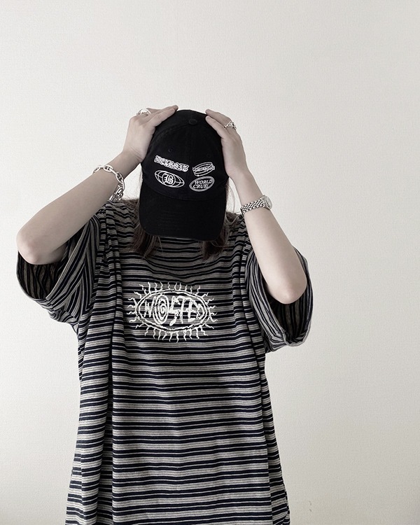 Multi Border Tee