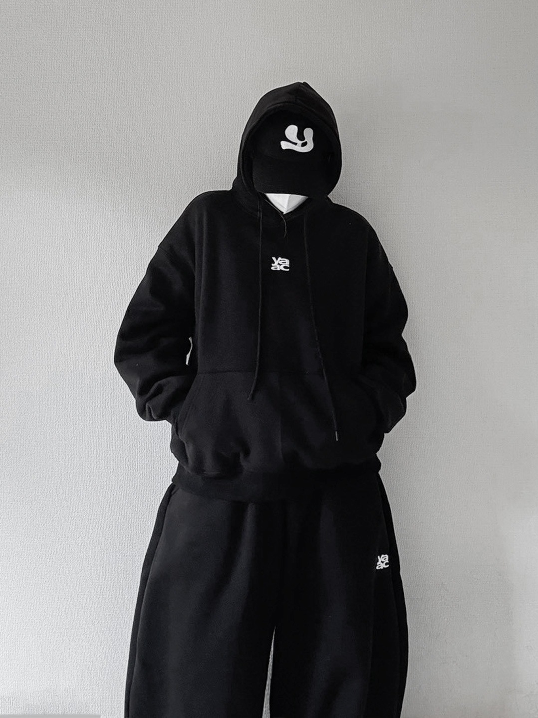 Cropped Logo Hoodie