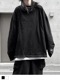 logo print stitch L/S t-shirt