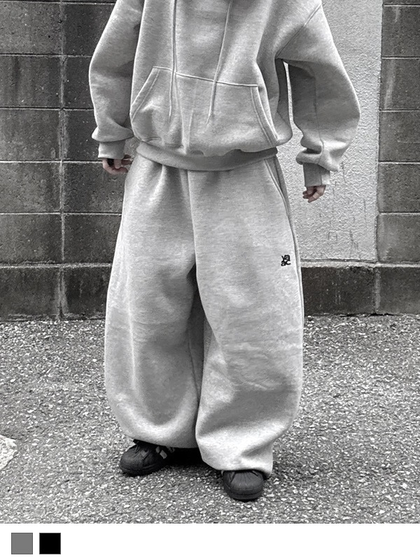 Logo Sweat Curve Pants