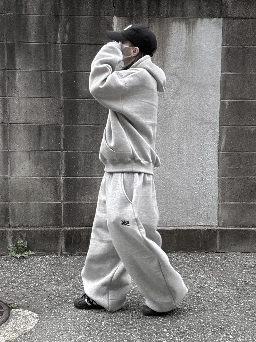 Logo Sweat Curve Pants