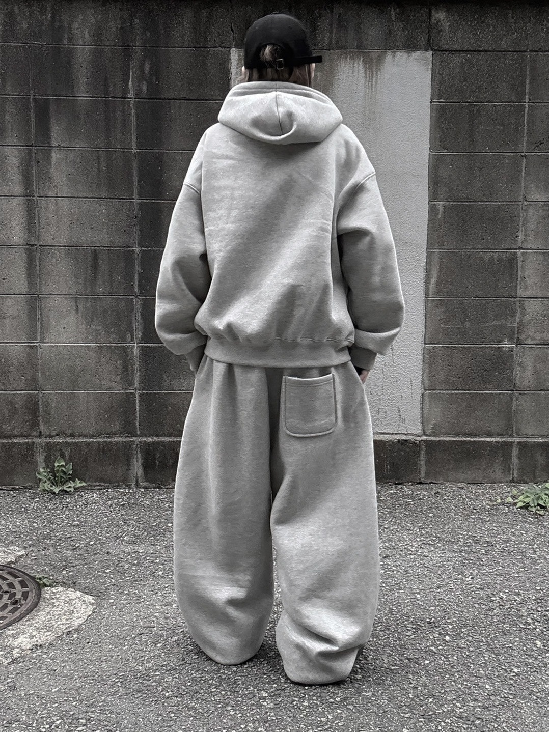 Logo Sweat Curve Pants