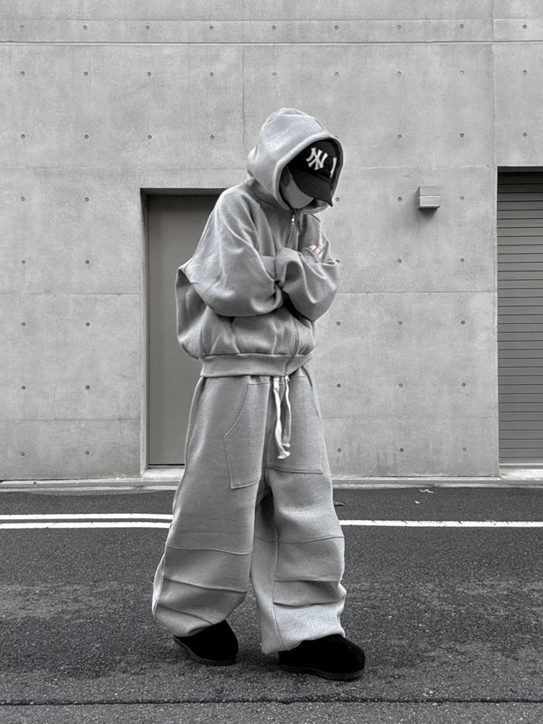 Heavy Sweat Wide Pants