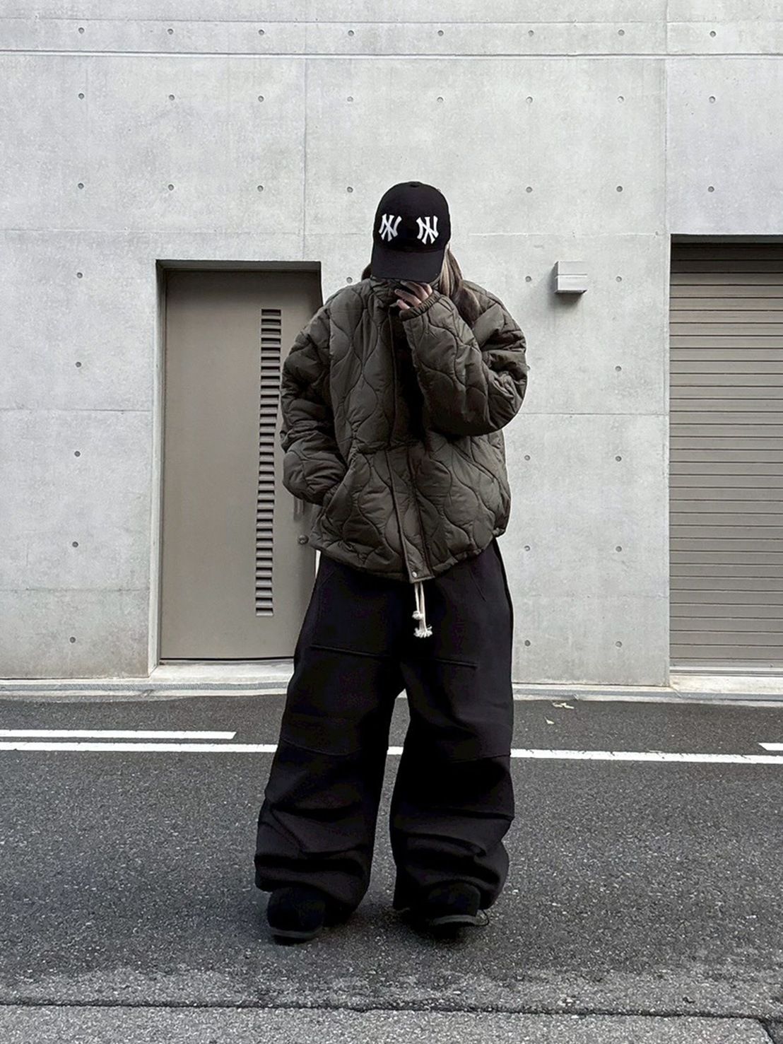 Stand Collar Quilting Jacket | OUTER | YACA