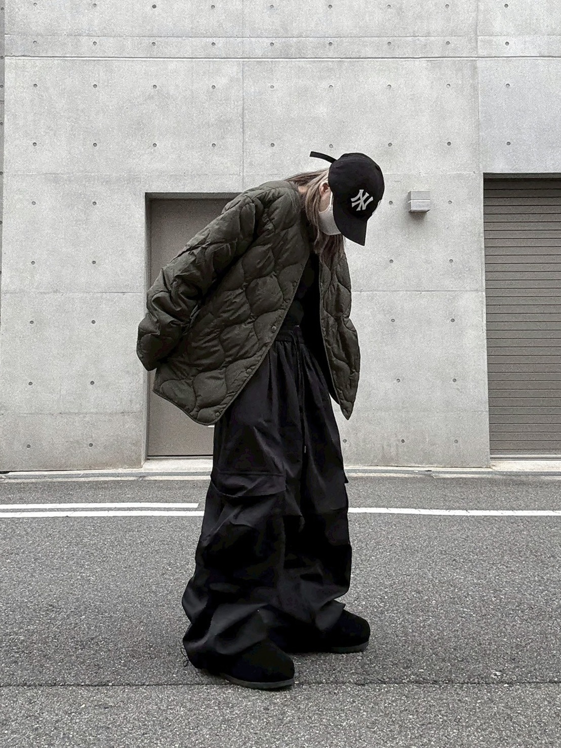 Collarless Quilting Coat