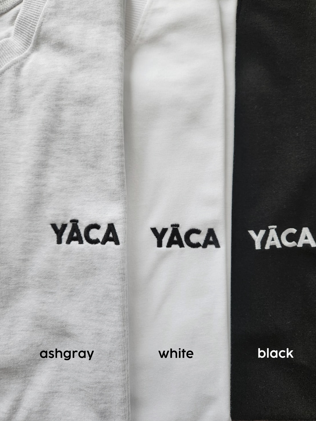 embroidery logo t-shirt