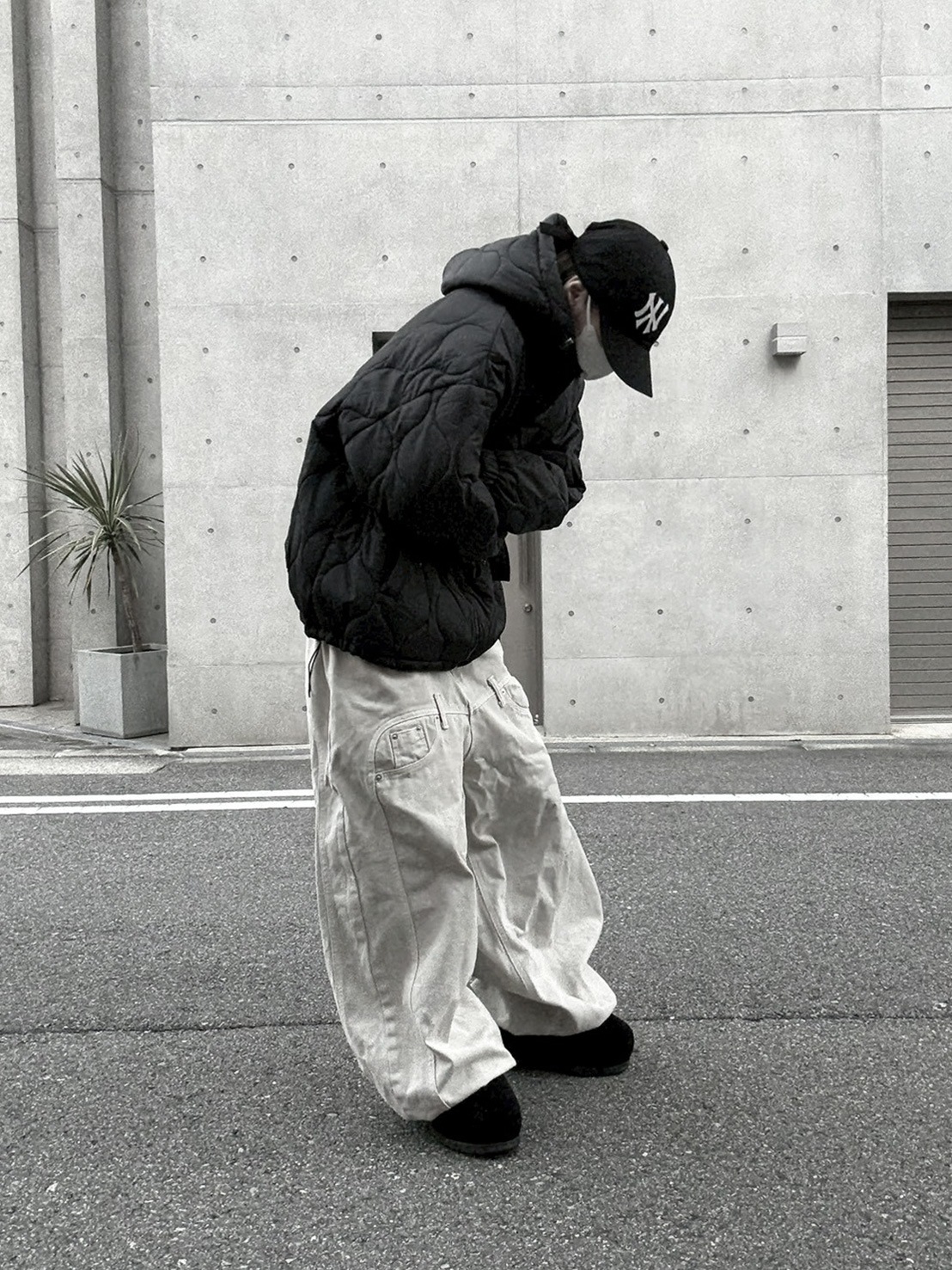 Quilting Hood Blouson