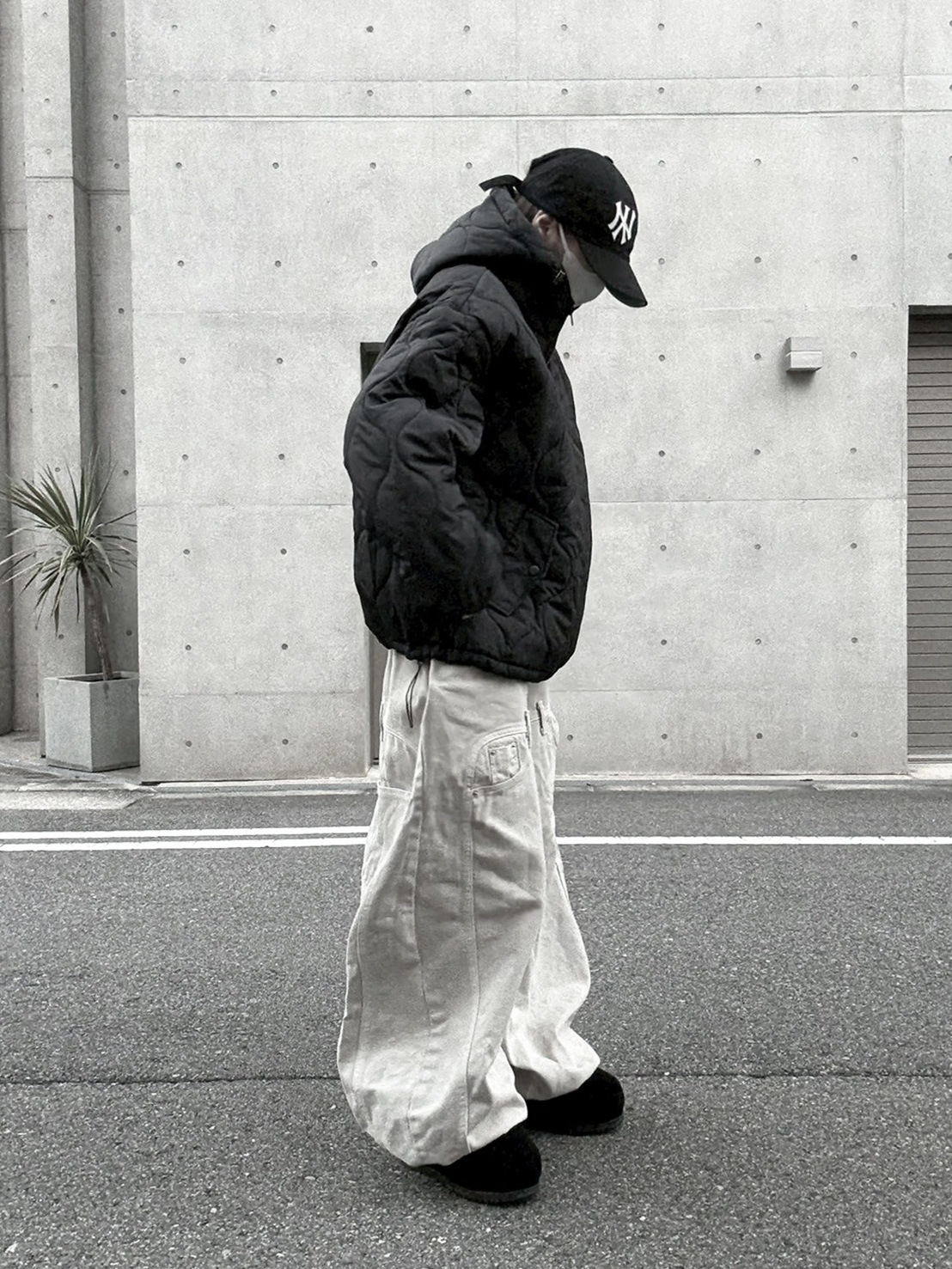 Quilting Hood Blouson