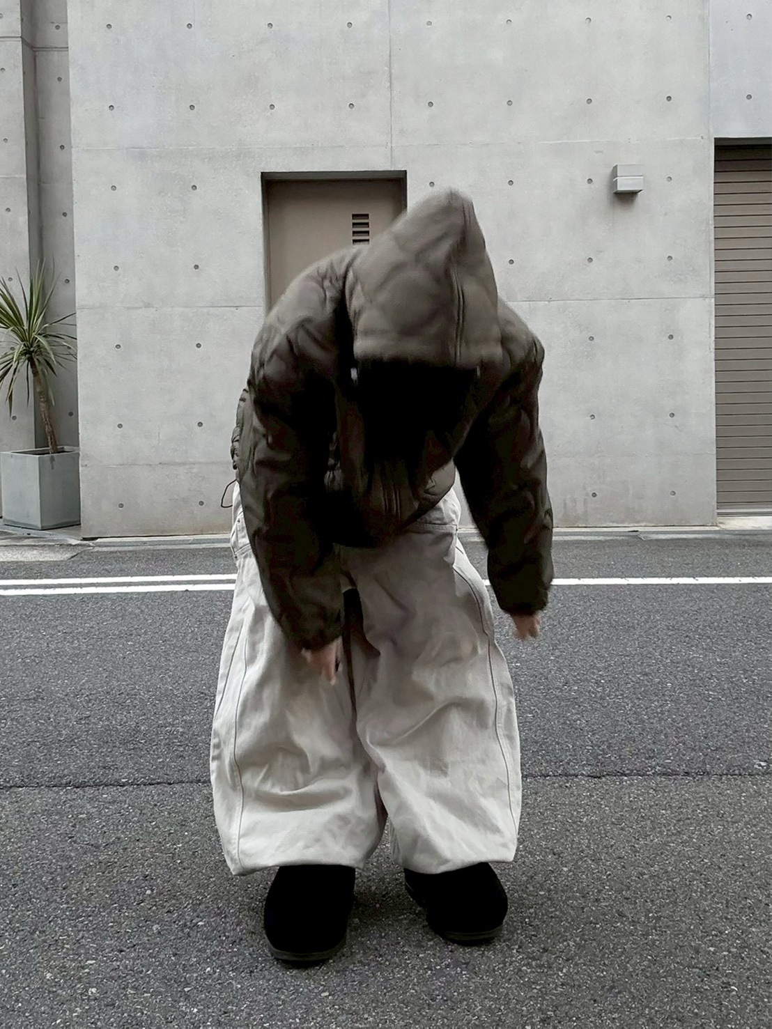 Quilting Hood Blouson