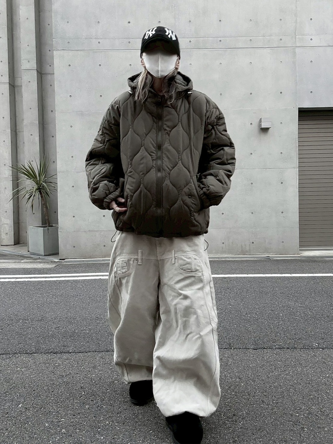 Quilting Hood Blouson