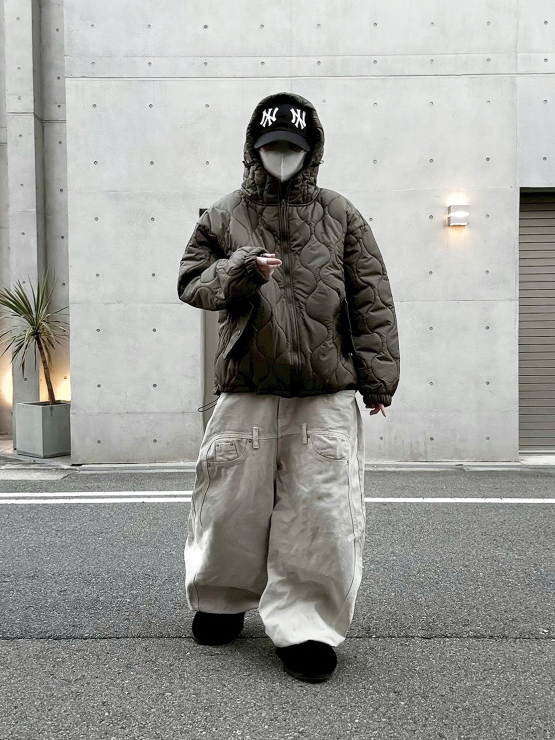 Quilting Hood Blouson