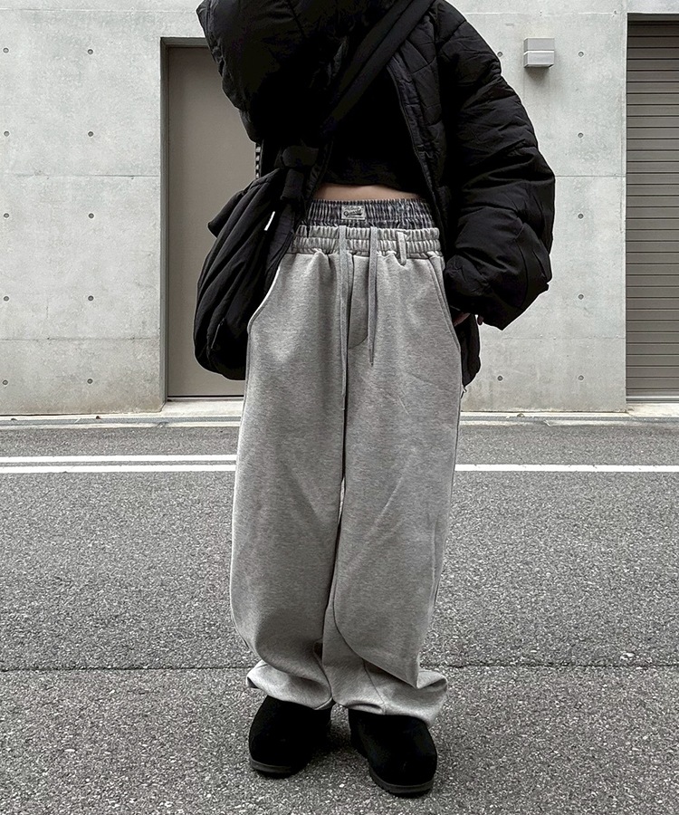 Layered Sweat Pants