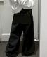 Back Belt Wide Pants