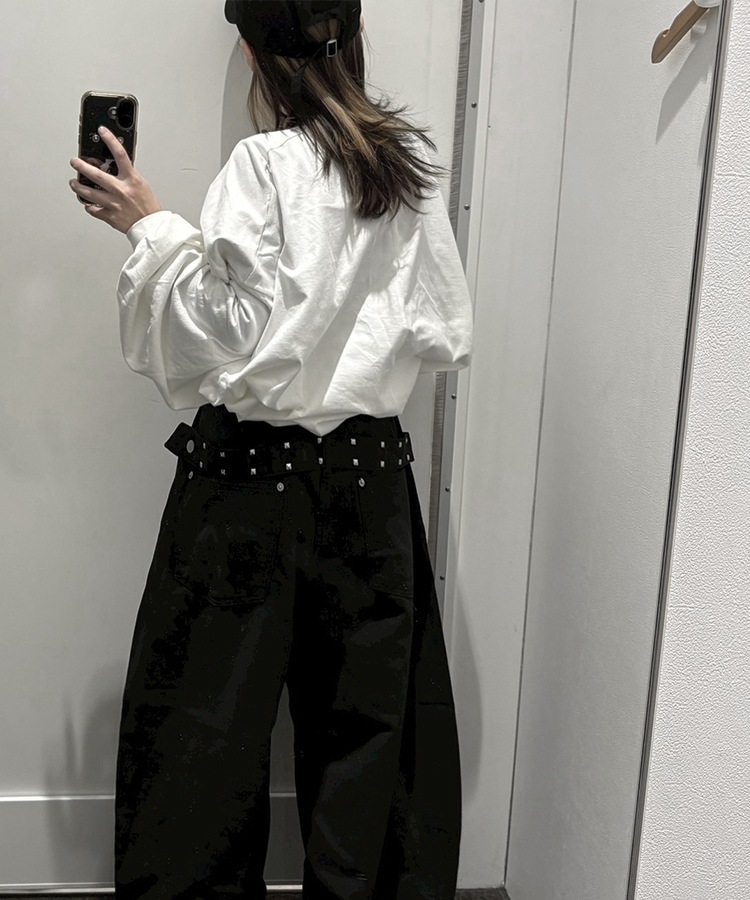 Volume Sleeve Long Shirt