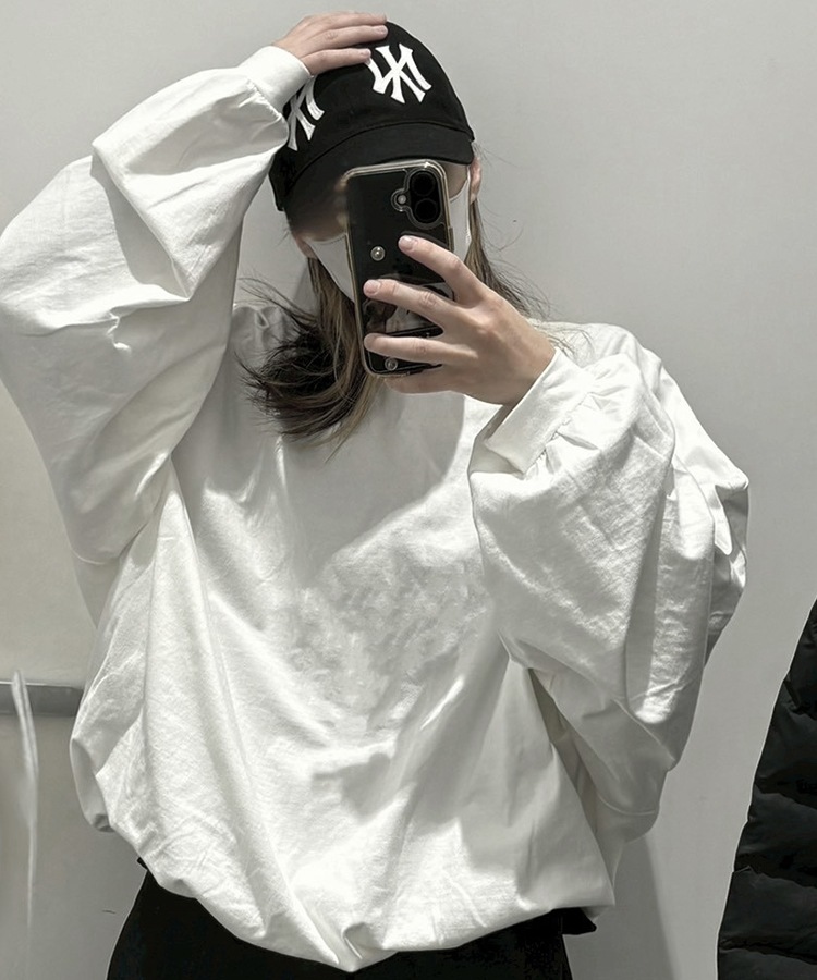 Volume Sleeve Long Shirt