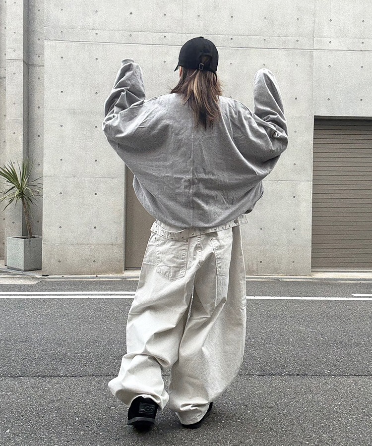 Volume Sleeve Long Shirt