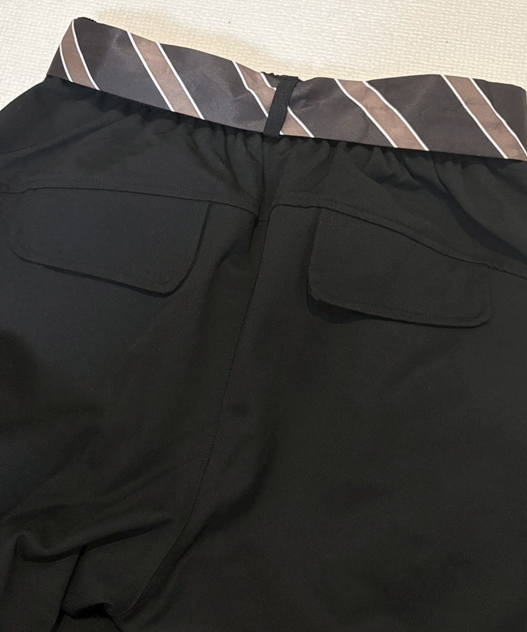 Tie Belt Cargo Pants