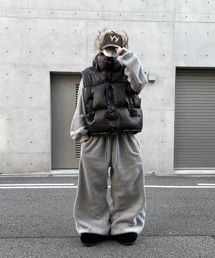 Cropped Fleece Zip Tops