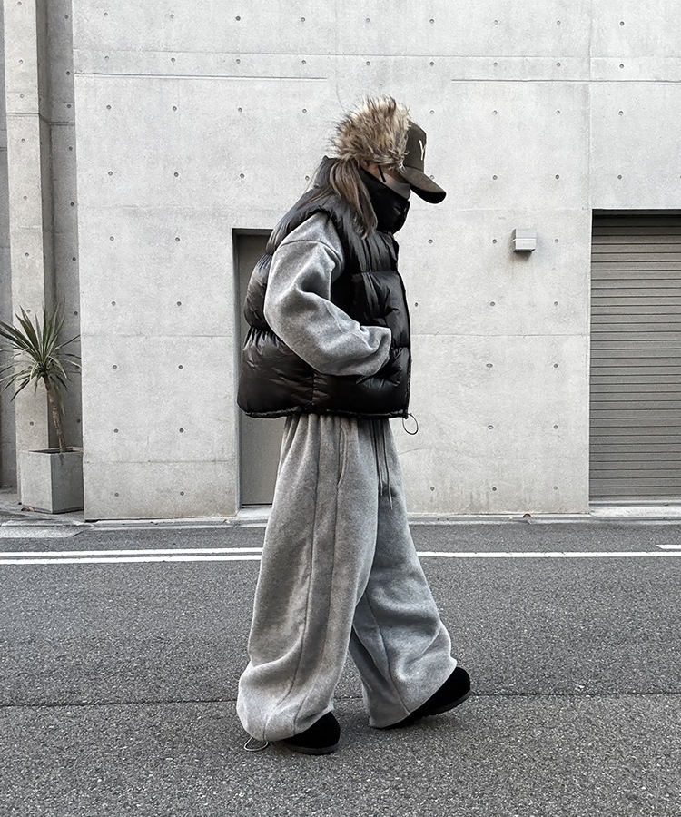 Cropped Fleece Zip Tops