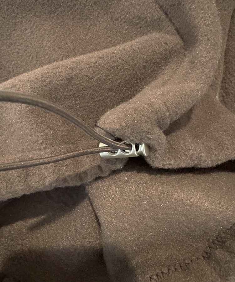 Fleece Over Wide Pants