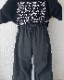 damage cutoff sweat pants