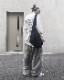 damage cutoff sweat pants