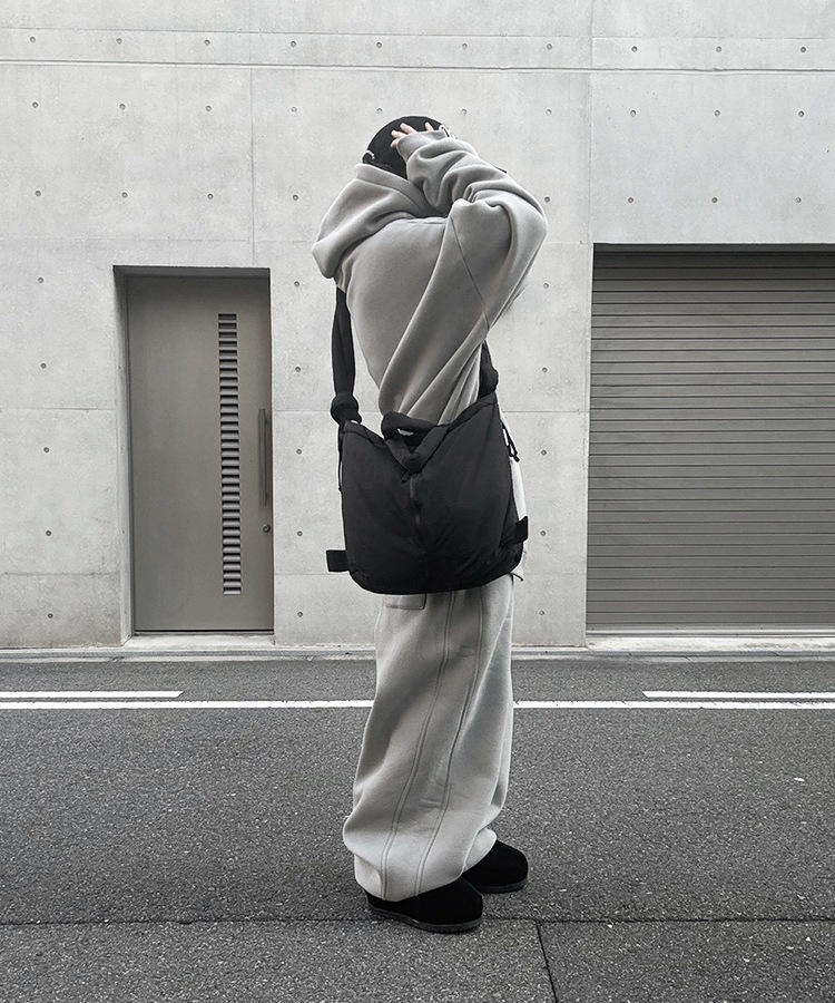 Big Silhouette Logo Zip Parka