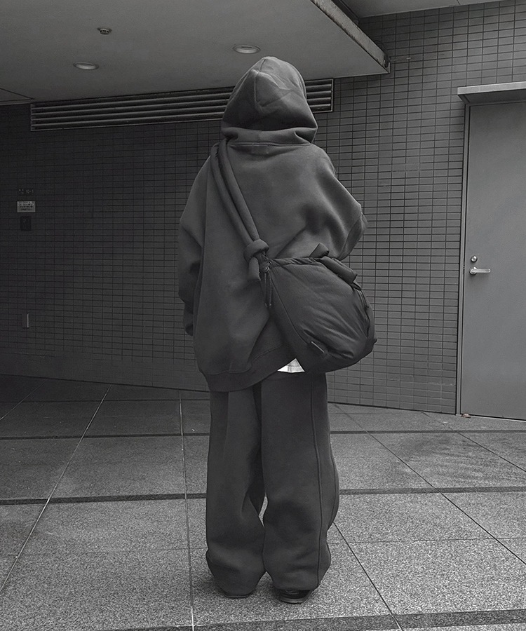 Big Silhouette Logo Zip Parka