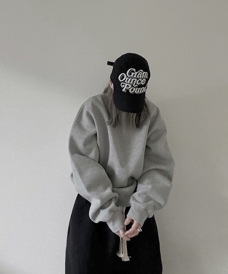 Cropped Crew Neck Sweat