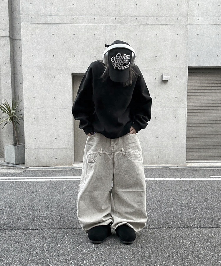 Cropped Crew Neck Sweat