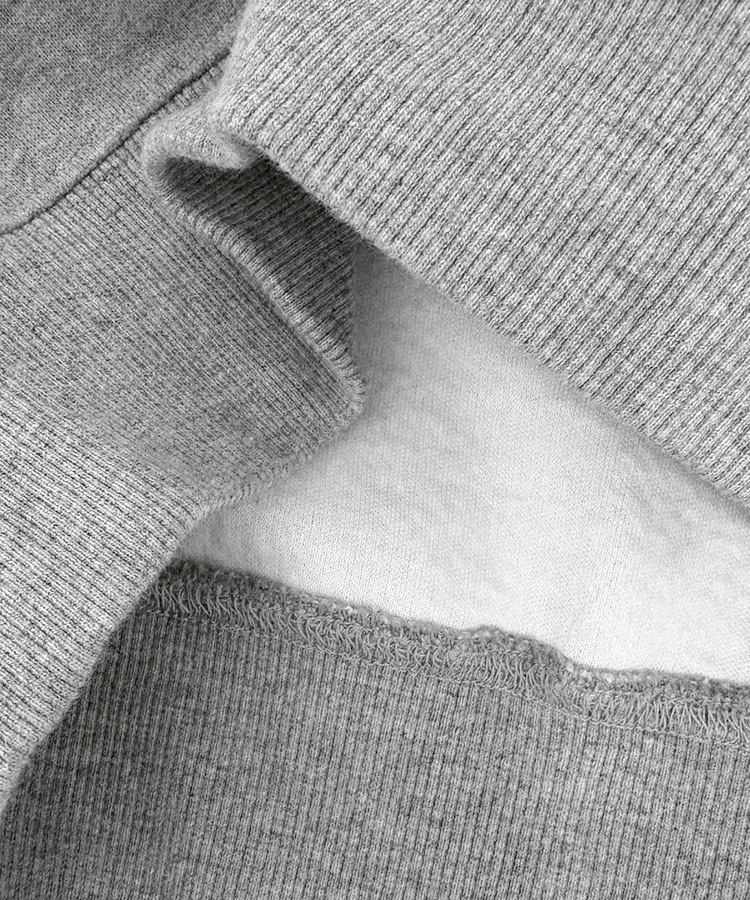 Cropped Crew Neck Sweat