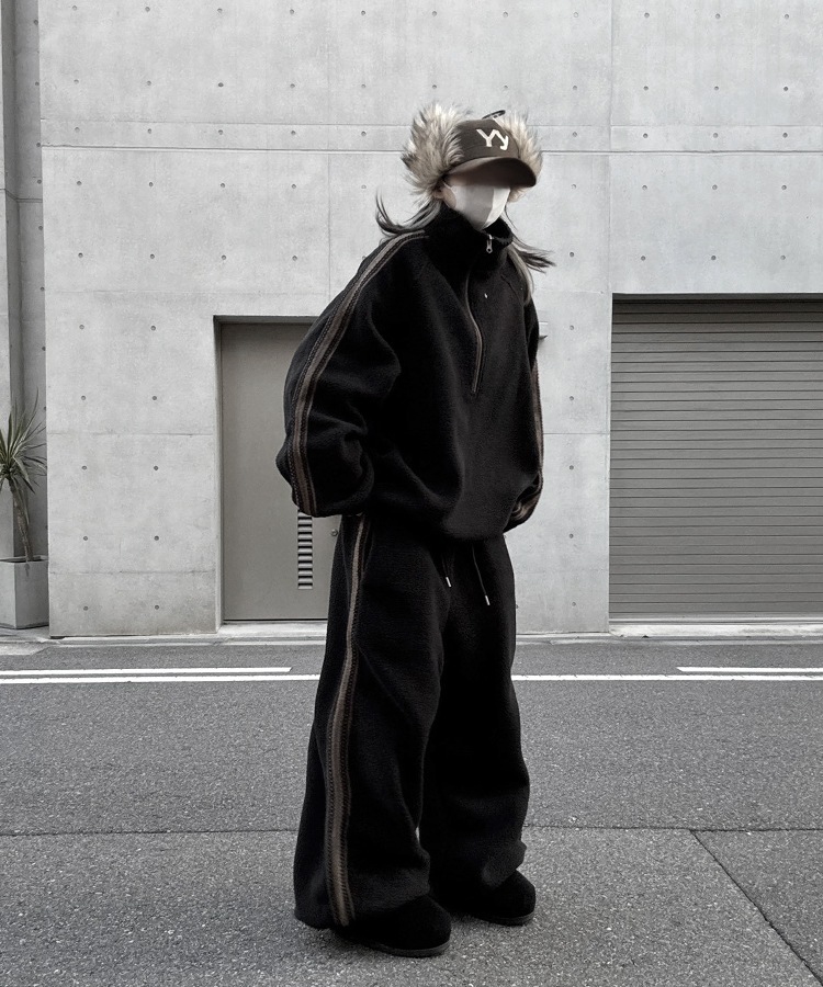 Side Line Boa Fleece Anorak