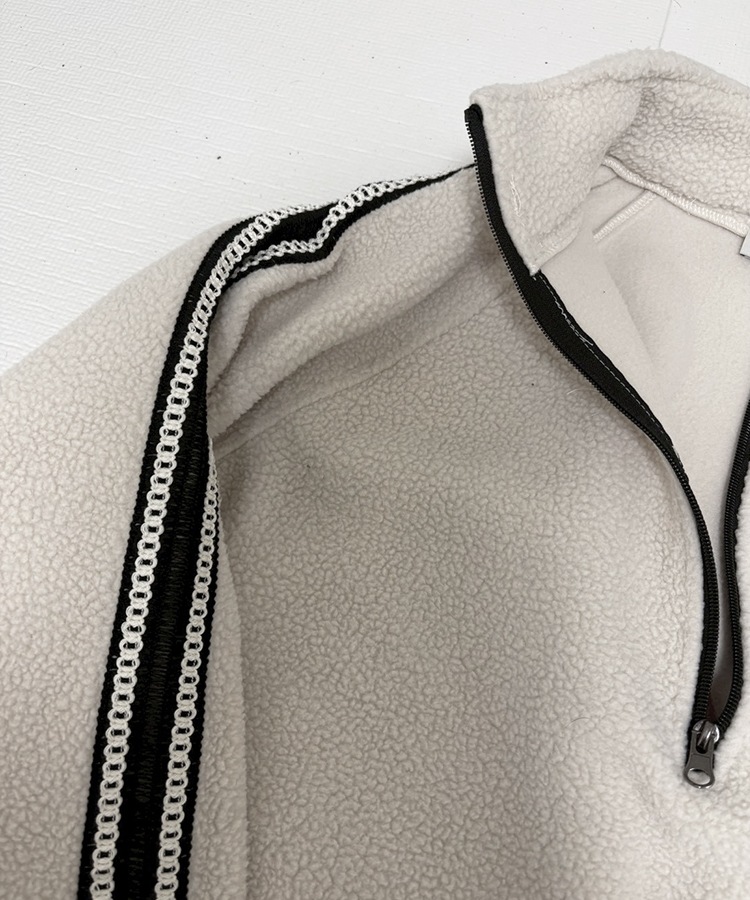 Side Line Boa Fleece Anorak