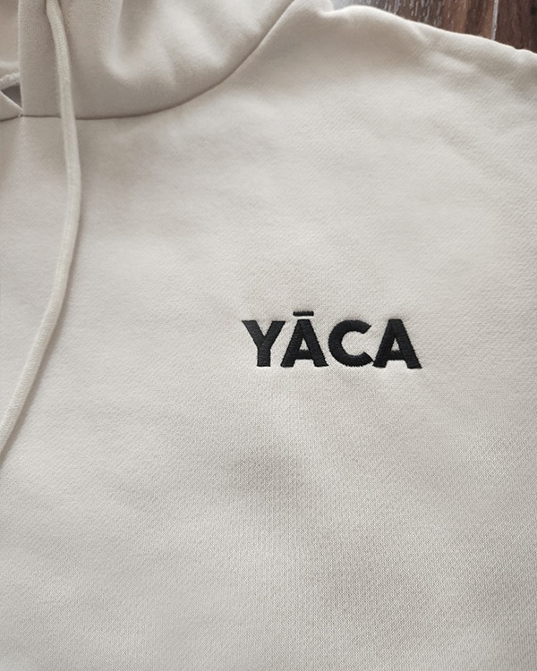 Embroidery Logo Hoodie | TOPS | YACA