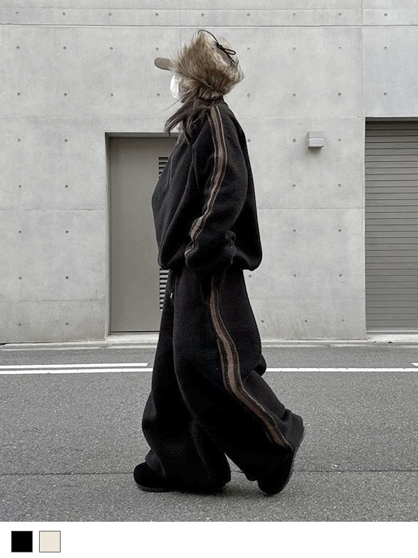 Side Line Boa Fleece Pants