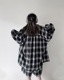 Over Size Check Shirt