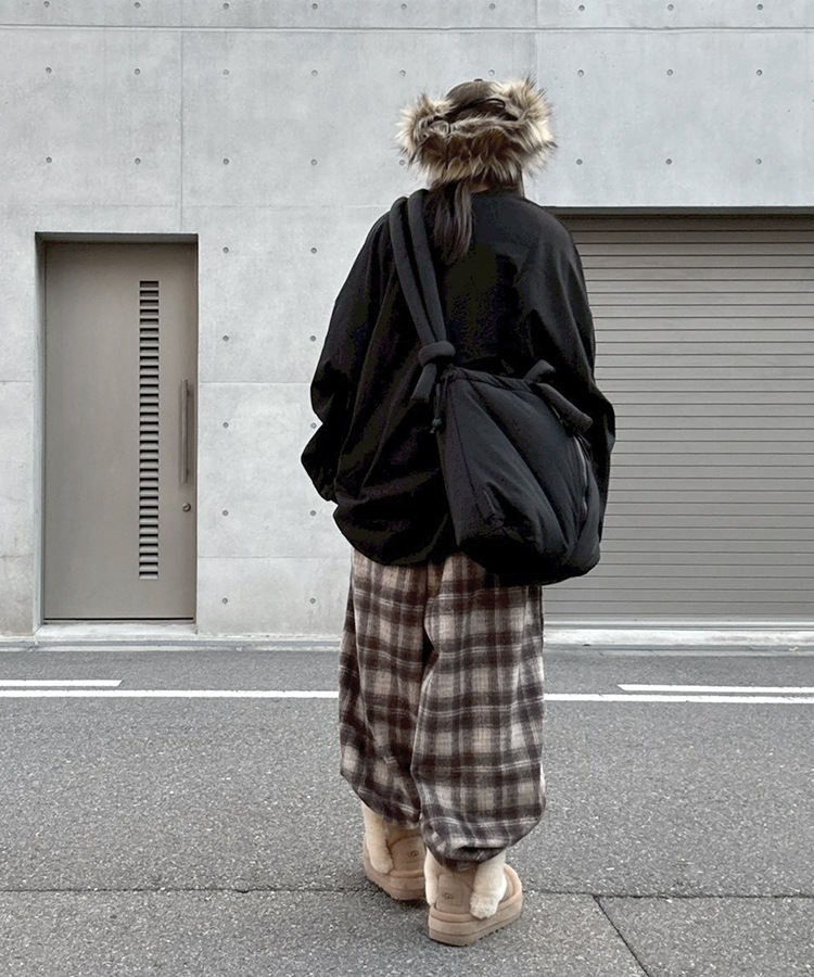 Check Easy Wide Pants