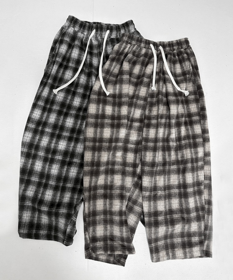 Check Easy Wide Pants