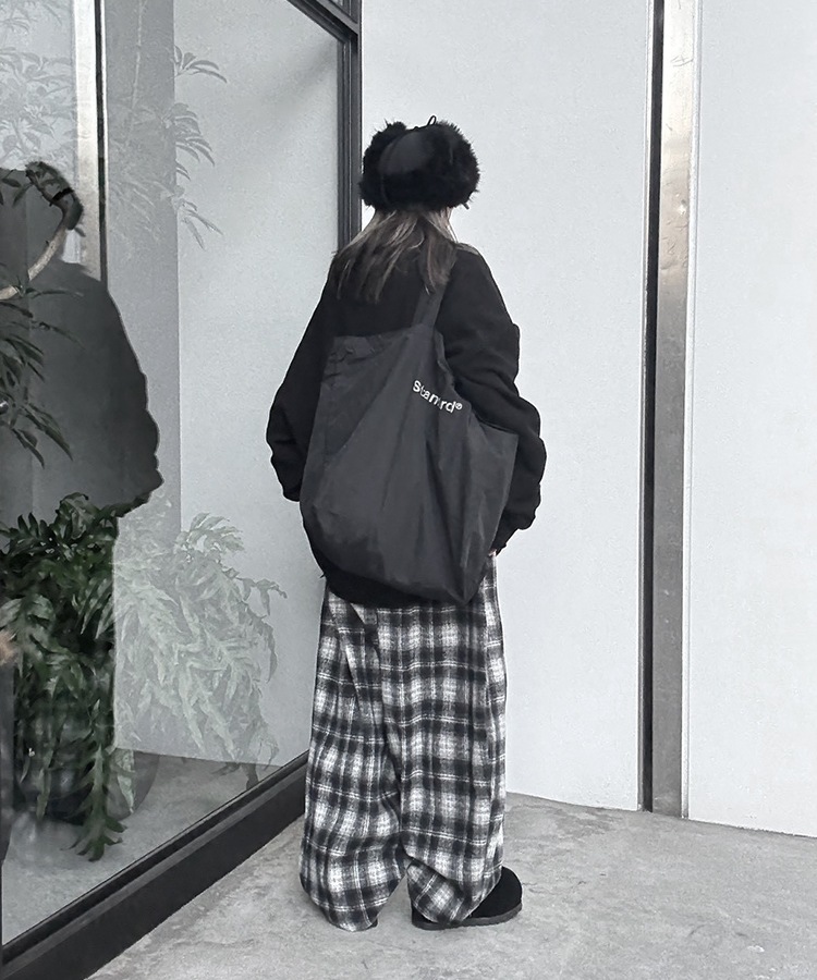 Check Easy Wide Pants